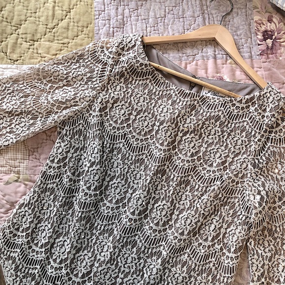 J Howard Lace Mini Shift Dress - Picture 9 of 10